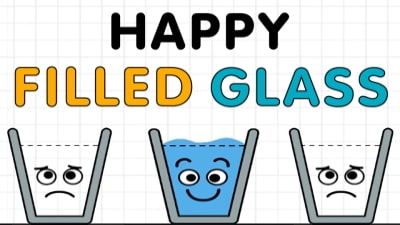 Happy Filled Glass