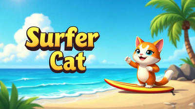 Surfer Cat